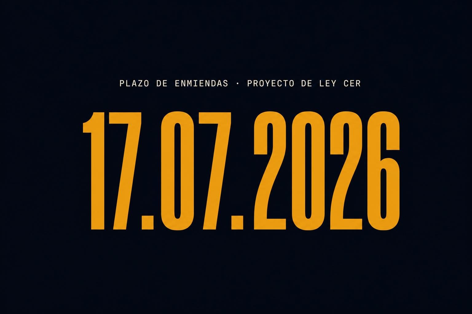 Ley CER: tres preguntas antes del 17 de julio